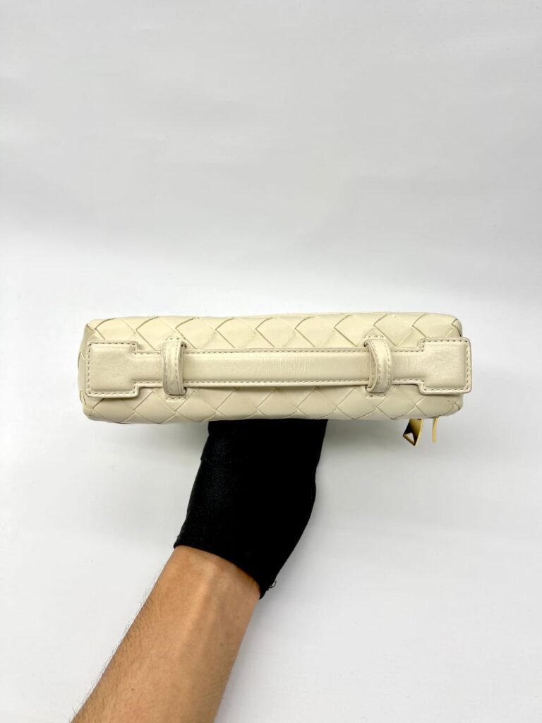 Bang Bang Vanity Case Intrecciato Sea Salt GHW