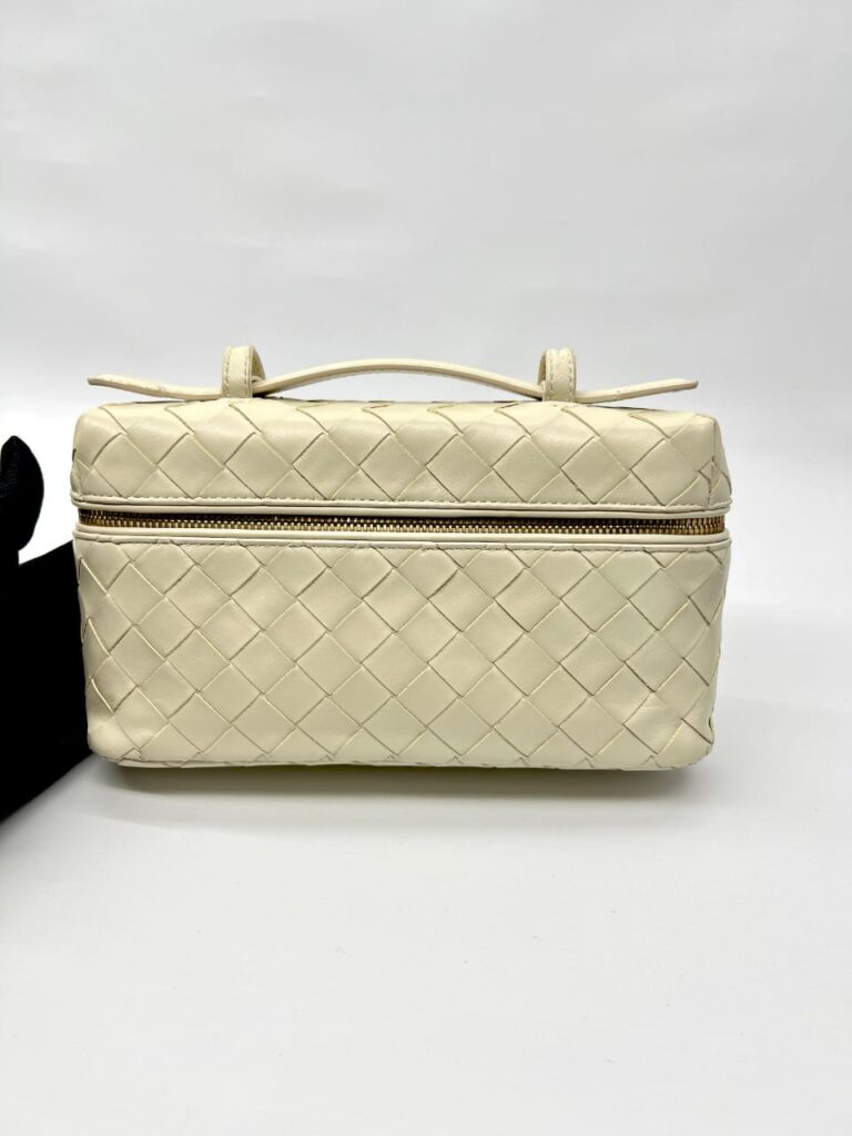 Bang Bang Vanity Case Intrecciato Sea Salt GHW