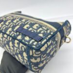 Diorchamp Small Canvas Navy Oblique LGHW