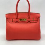 Birkin 30 Retourne Clemence Rose Jaipur GHW