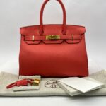 Birkin 30 Retourne Clemence Rose Jaipur GHW