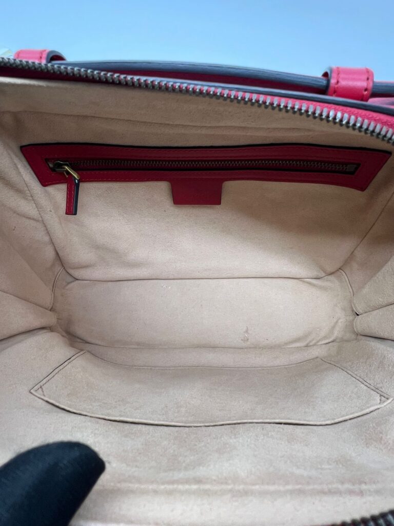 Marmont Zip Top Handle Red GHW