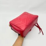 Marmont Zip Top Handle Red GHW