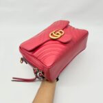 Marmont Zip Top Handle Red GHW
