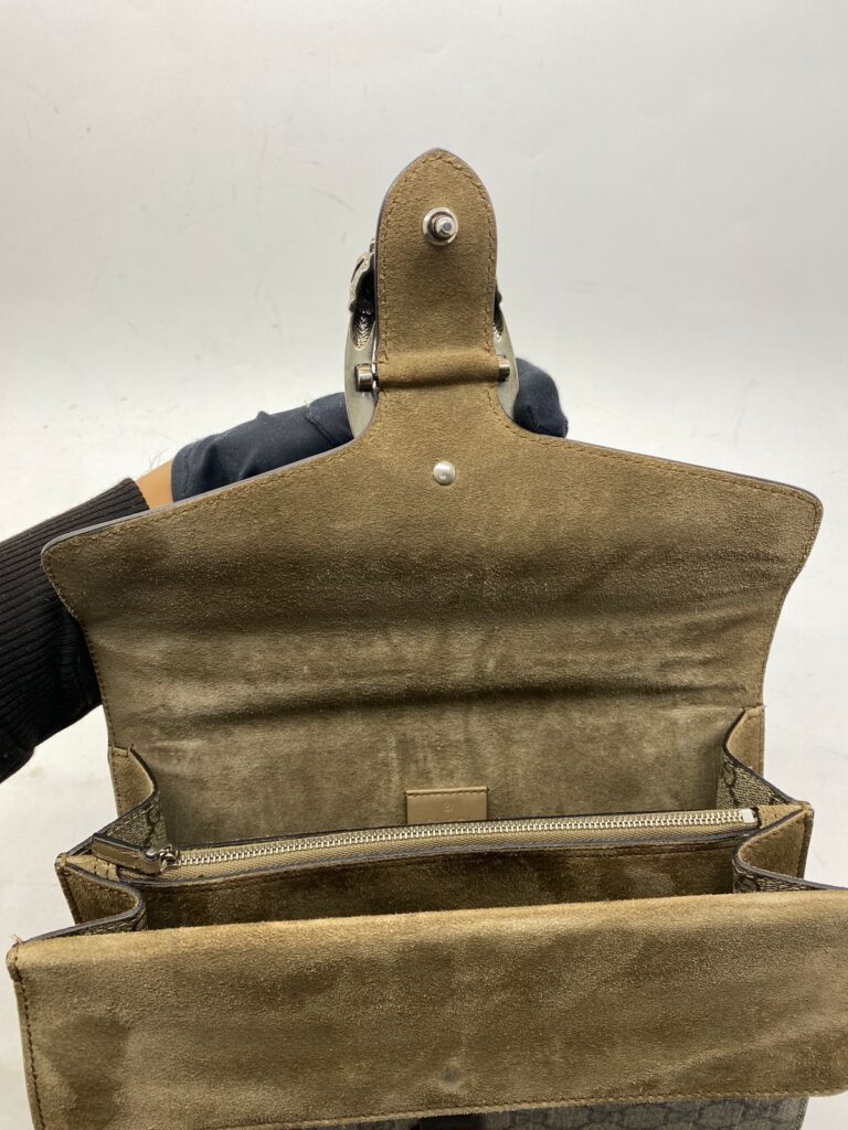 Dionysus Small GG Canvas Supreme SHW