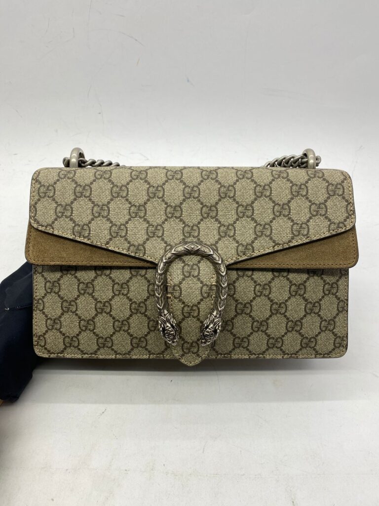 Dionysus Small GG Canvas Supreme SHW