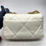 C19 Small Lambskin White GHW