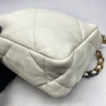 C19 Small Lambskin White GHW
