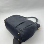 Shopping Tote Tessuto Nylon Black GHW