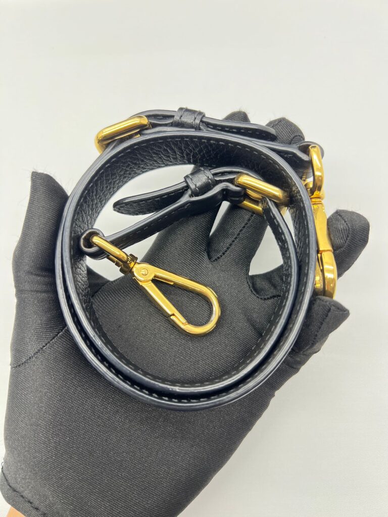 Shopping Tote Tessuto Nylon Black GHW