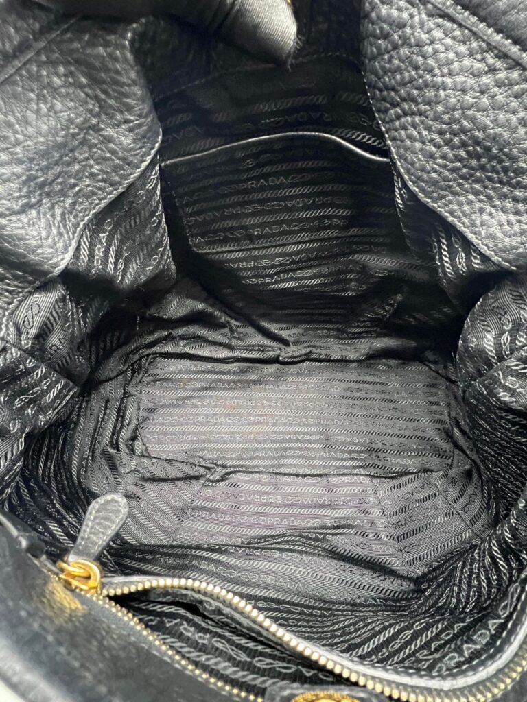 Shopping Tote Tessuto Nylon Black GHW