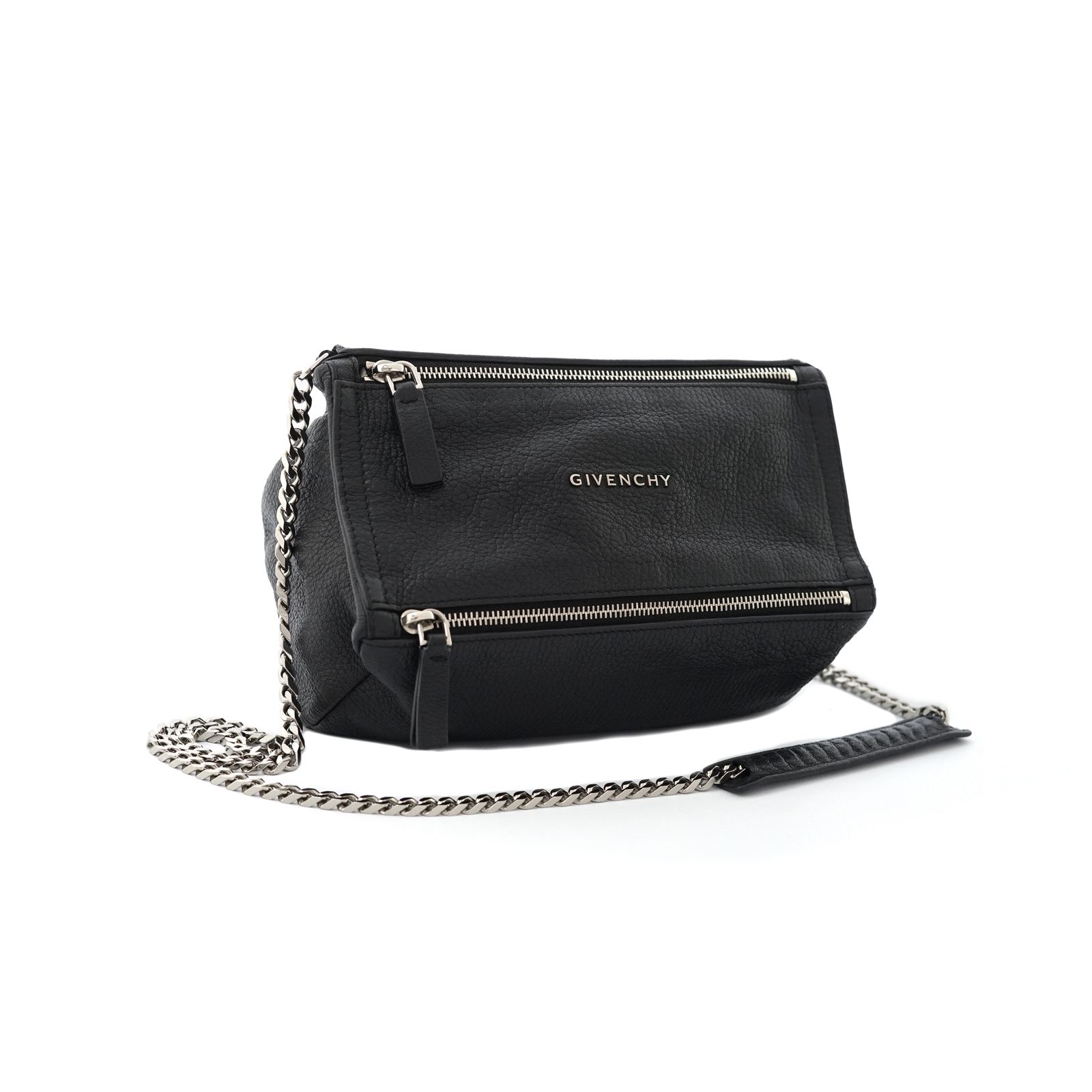 Pandora Sling Grained Black SHW