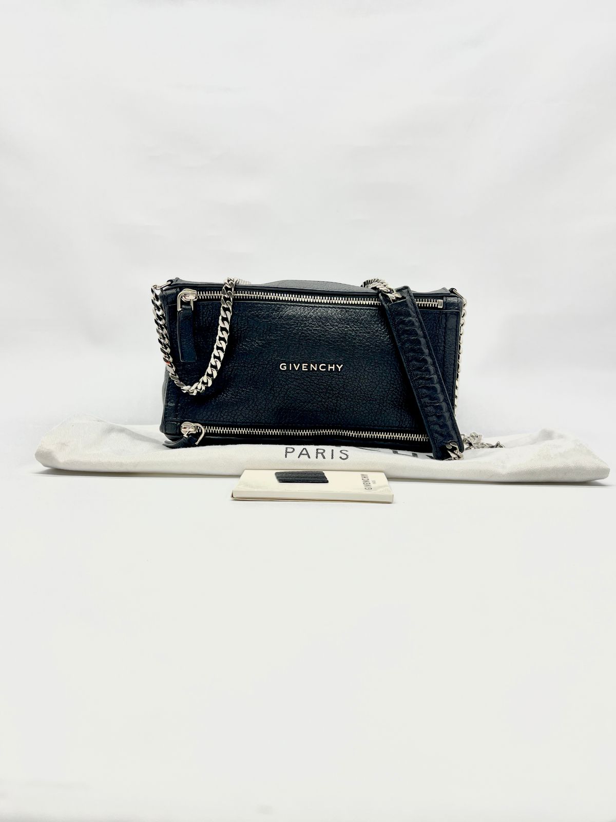 Pandora Sling Grained Black SHW