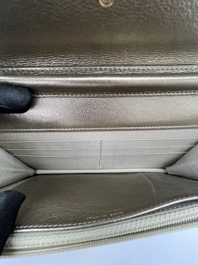 Chanel WOC Stitch Gold