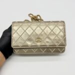 Chanel WOC Stitch Gold