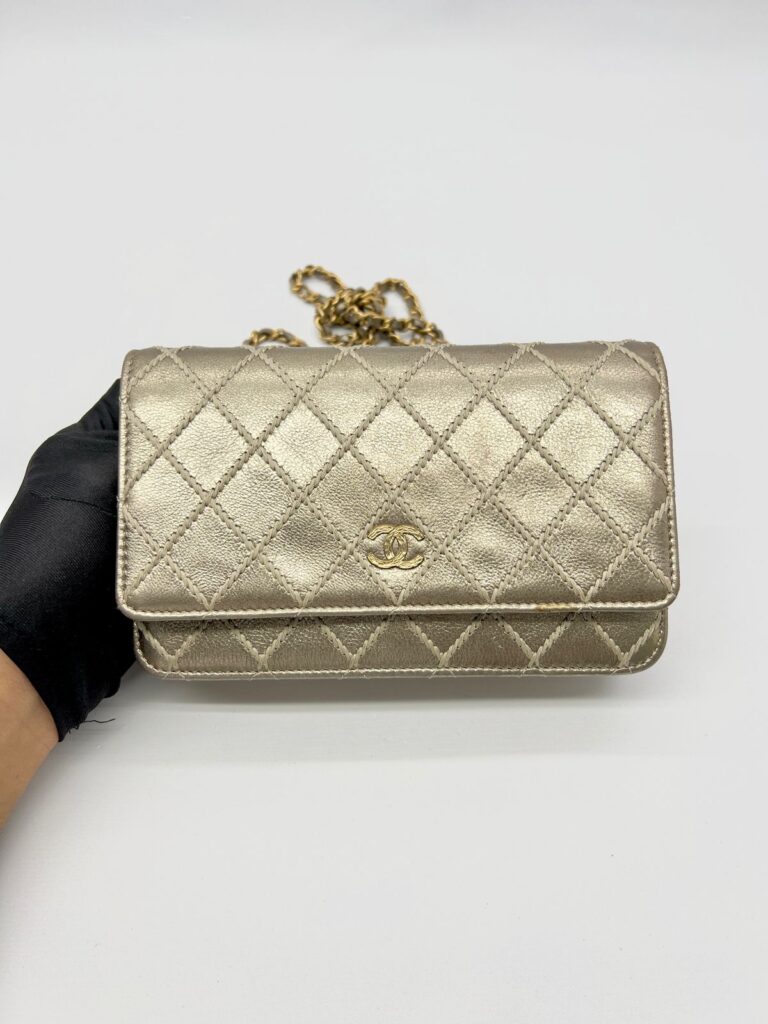 Chanel WOC Stitch Gold