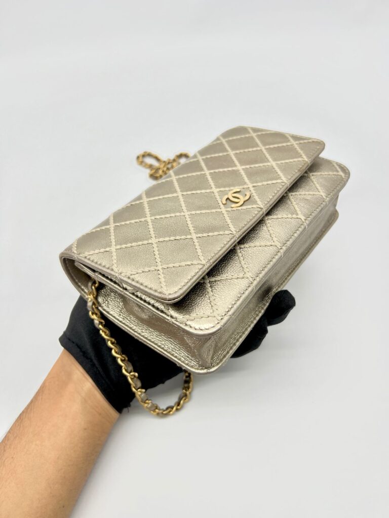 Chanel WOC Stitch Gold