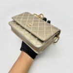 Chanel WOC Stitch Gold