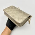 Chanel WOC Stitch Gold