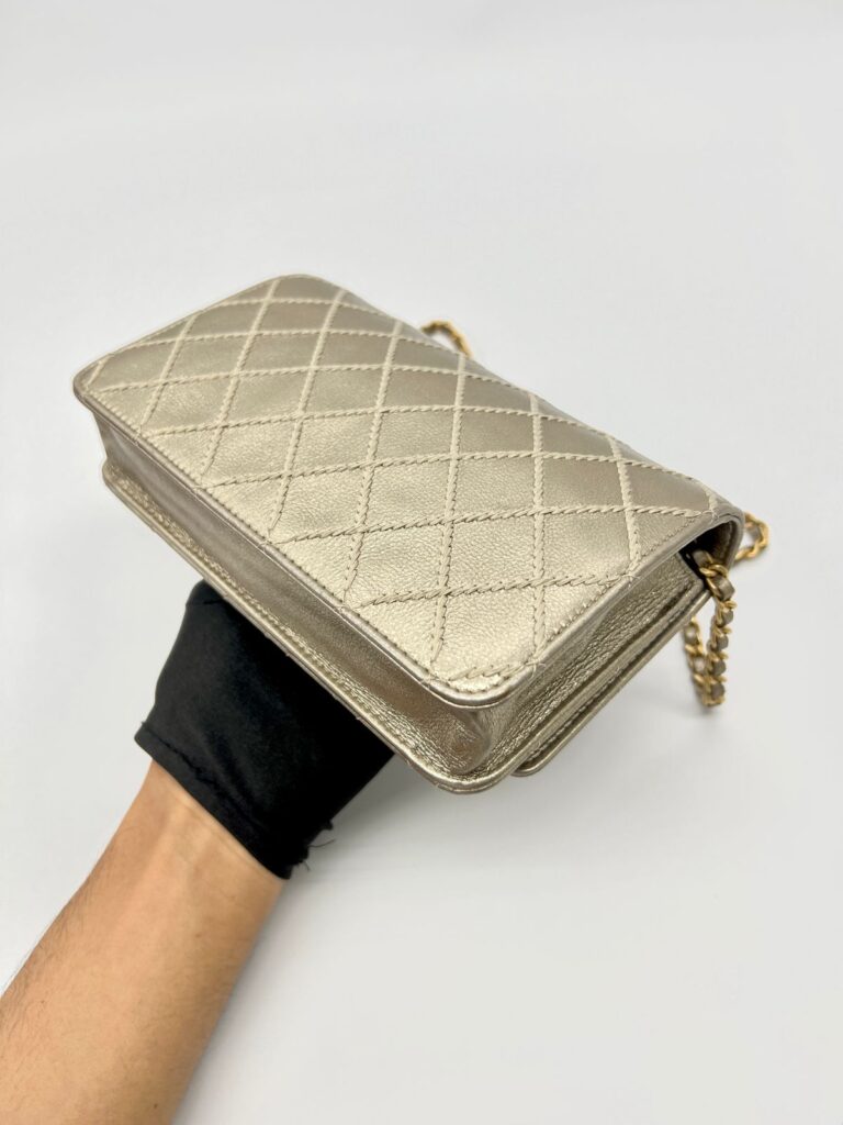 Chanel WOC Stitch Gold