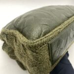 Edinburgh Chic Knit Flap Sheepskin Green Wool RHW
