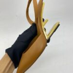 Frist Slingback Heels Caramello GHW