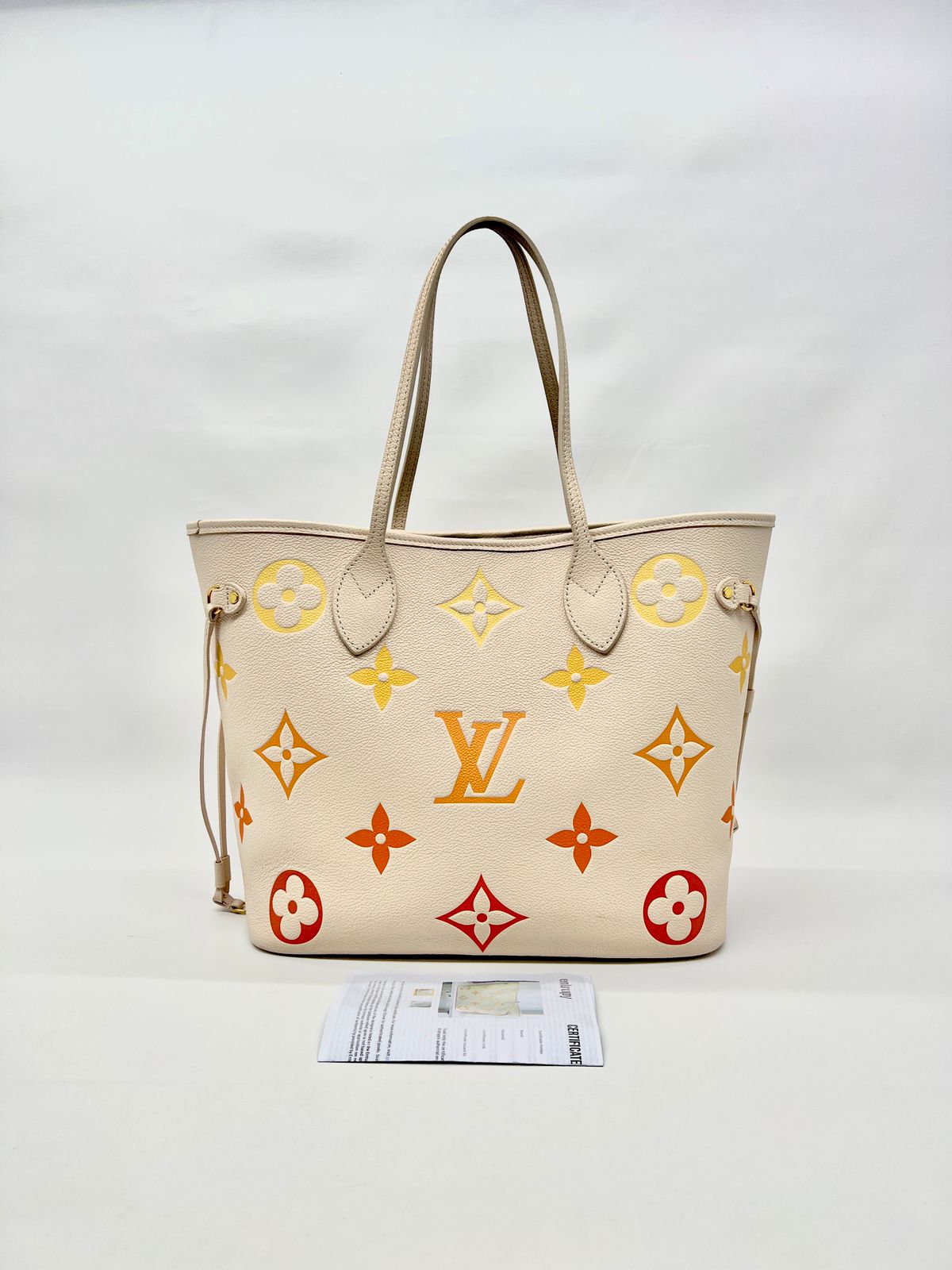 Neverfull MM Monogram Empreinte GHW