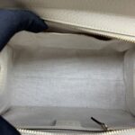 Soho Top Handle Leather White LGHSW