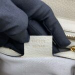 Soho Top Handle Leather White LGHSW