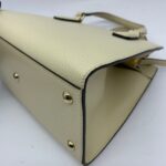 Soho Top Handle Leather White LGHSW