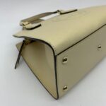 Soho Top Handle Leather White LGHSW