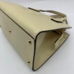 Soho Top Handle Leather White LGHSW