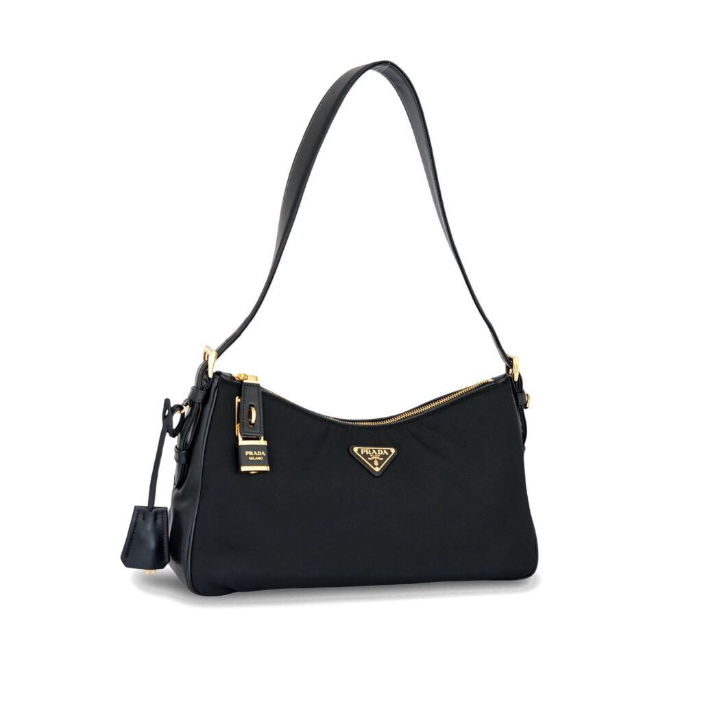 Aimee Large Tessuto Nero GHW