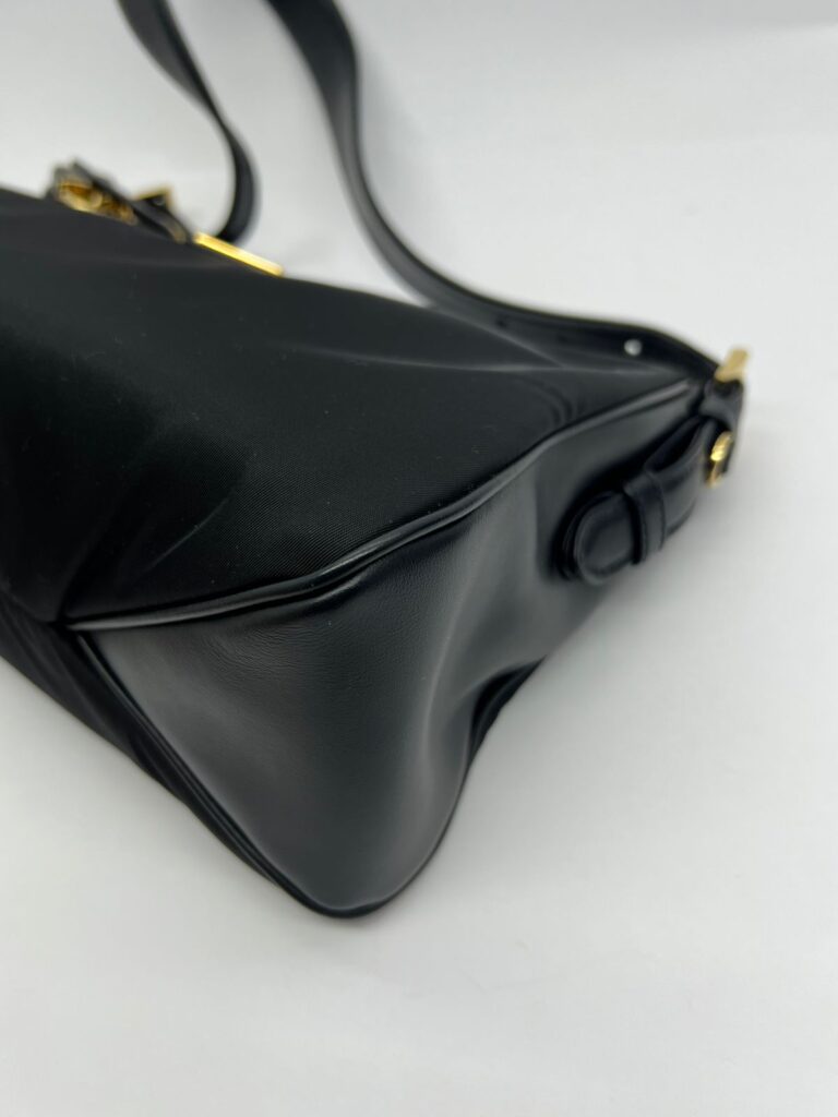 Aimee Large Tessuto Nero GHW