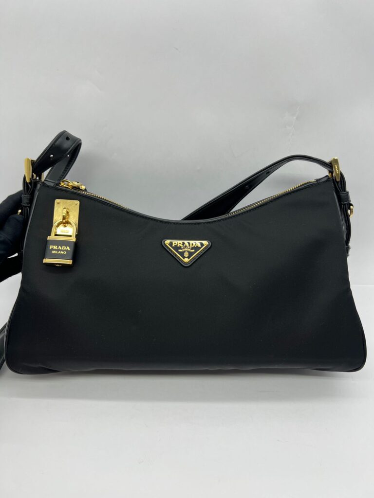 Aimee Large Tessuto Nero GHW