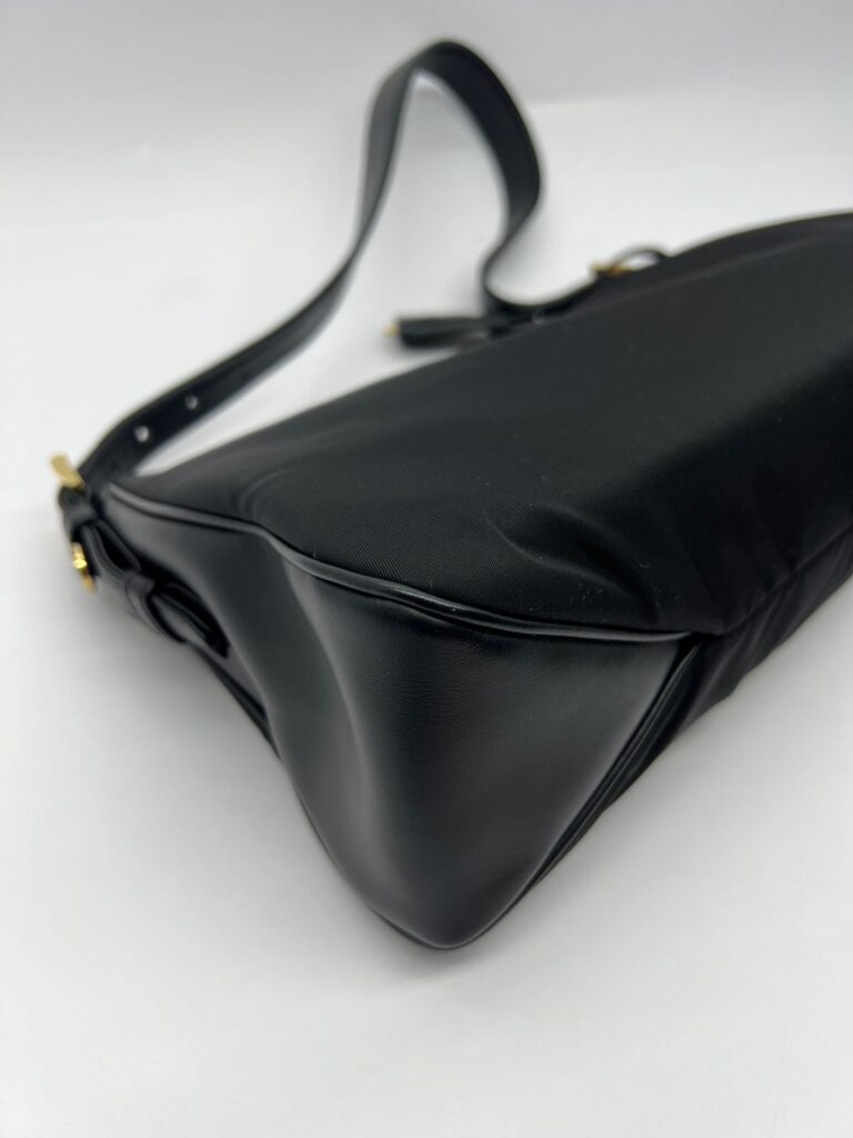 Aimee Large Tessuto Nero GHW