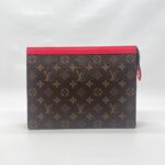 Pochette Voyage MM Monogram Red SHW