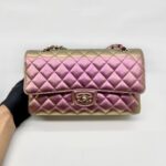 Medium Classic DFlap Lambskin Iridescent GHW