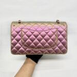 Medium Classic DFlap Lambskin Iridescent GHW