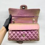 Medium Classic DFlap Lambskin Iridescent GHW