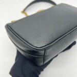 Pattina Saffiano Black GHW