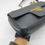 Pattina Saffiano Black GHW