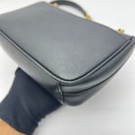 Pattina Saffiano Black GHW