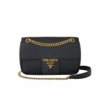 Pattina Saffiano Black GHW