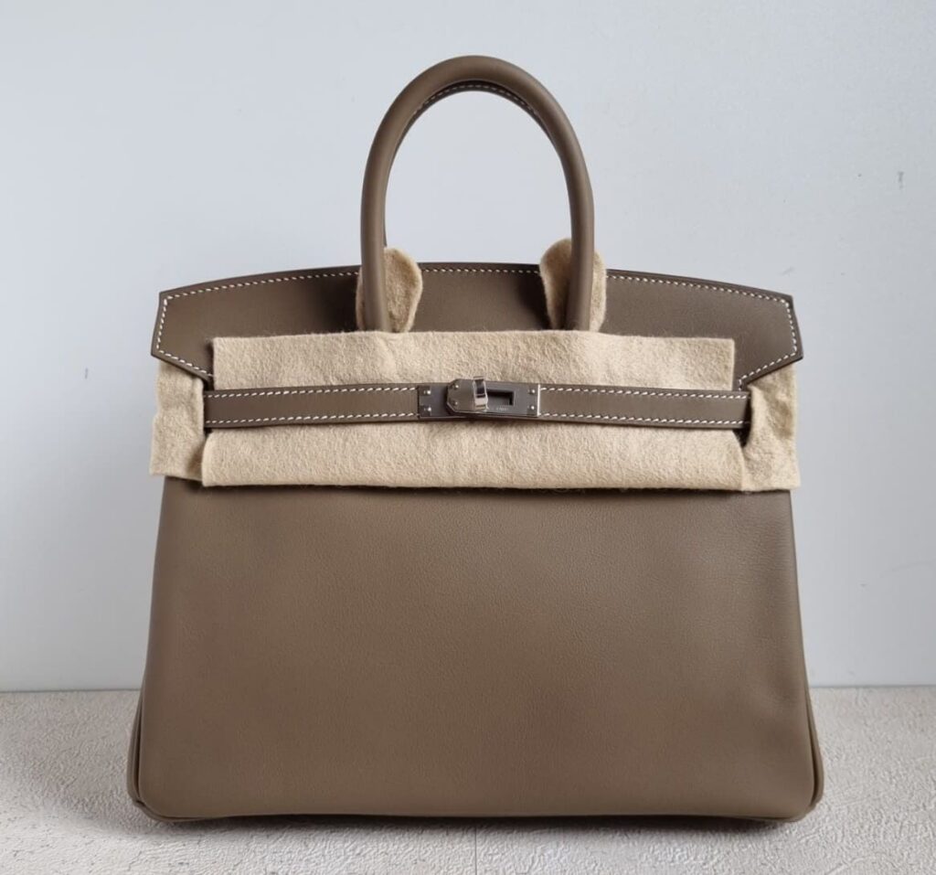 Birkin 25 Etoupe Swift
