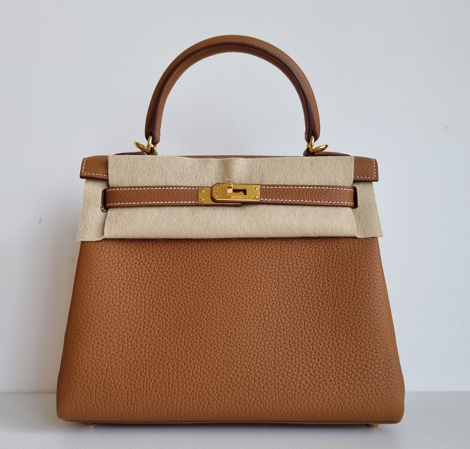 Kelly 25 Gold Togo GHW