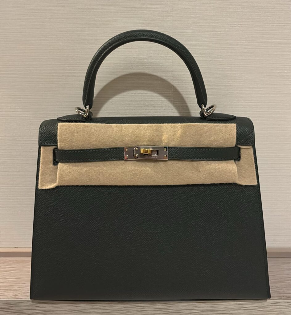 Kelly 25 Mangrove Epsom Sellier Electrum Hardware