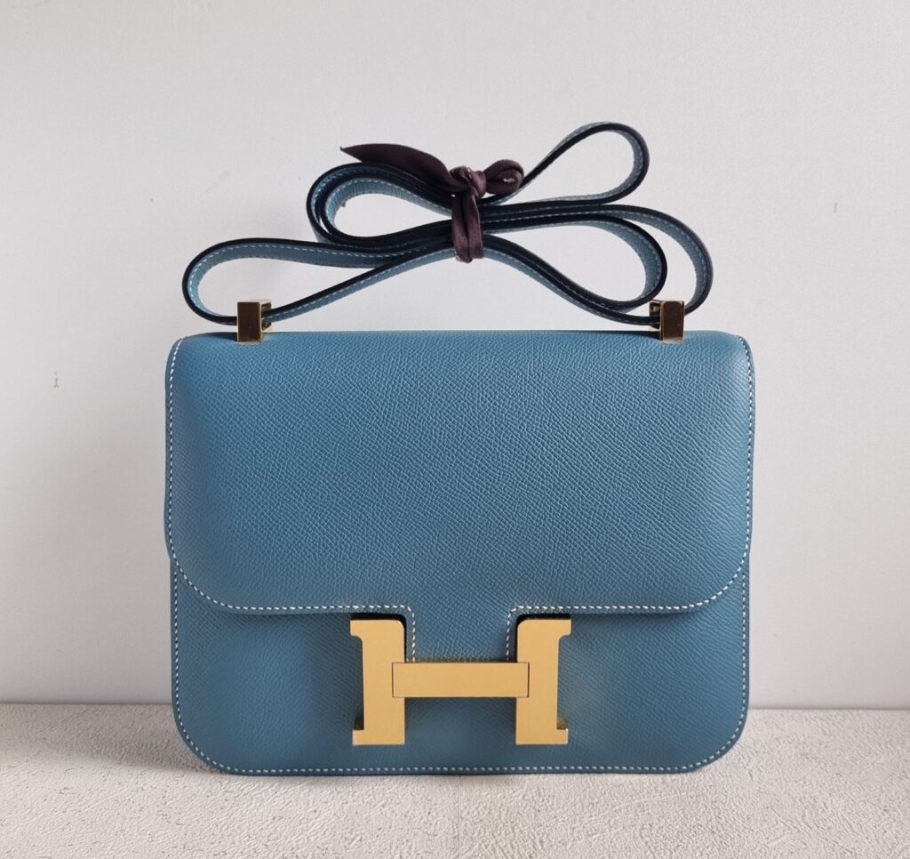 C24-1 Mirror Blue Jeans Epsom GHW