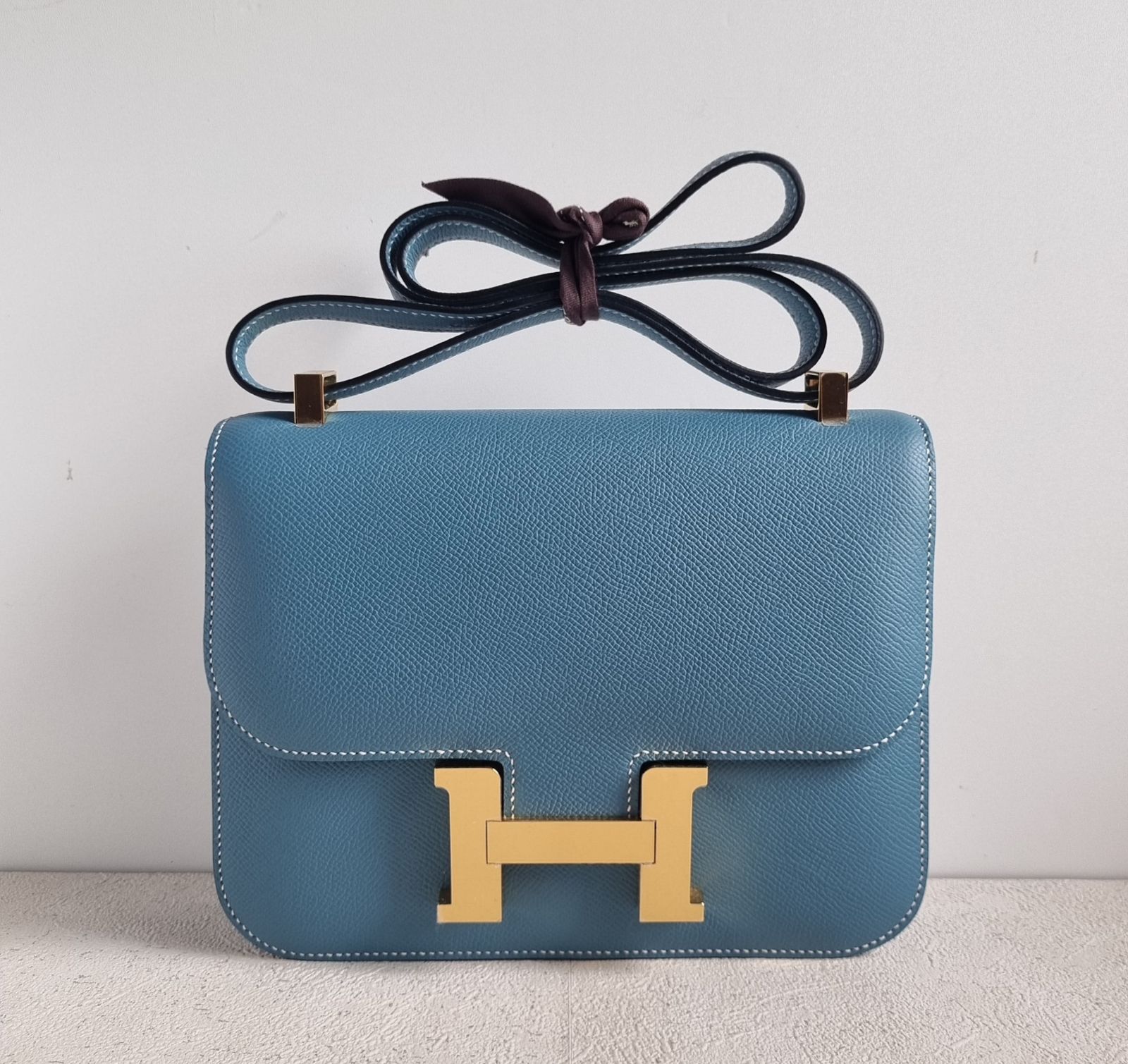 C24-1 Mirror Blue Jeans Epsom GHW