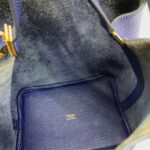 Picotin 18 Clemence Bleu Electric Gold Hardware #Y